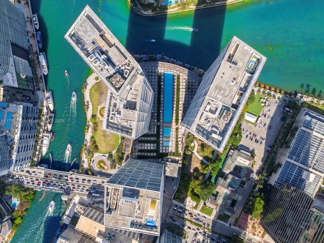 475 Brickell Ave Unit 5507, Miami, FL 33131 - view of urban area with a nearby body of water
