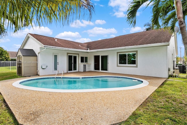 16791 Royal Poinciana Dr, Weston, FL 33326 - view of pool with a patio area