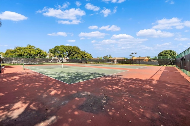 16791 Royal Poinciana Dr, Weston, FL 33326 - view of tennis court
