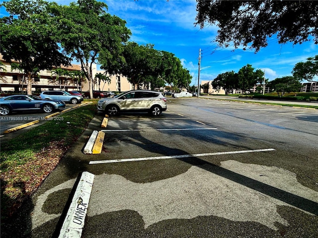 10451 Sunrise Lakes Blvd Unit 205, Sunrise, FL 33322 - view of asphalt road with street lights and curbs