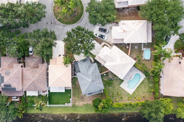 drone / aerial view