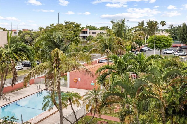 8401 NW 8th St Unit 401, Miami, FL 33126 - drone / aerial view of a pool area
