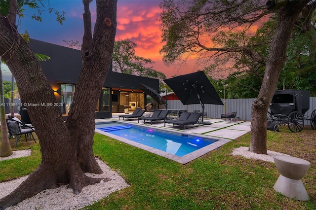 400 NW 49th St, Miami, FL 33127 - view of pool featuring a patio
