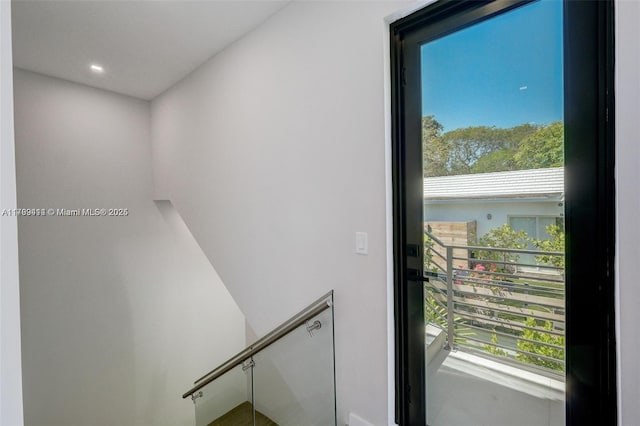 1780 Chucunantah Rd, Miami, FL 33133 - stairway with healthy amount of natural light