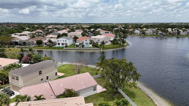 1374 NW 159th Ave, Pembroke Pines, FL 33028 - aerial view of residential area with a large body of water