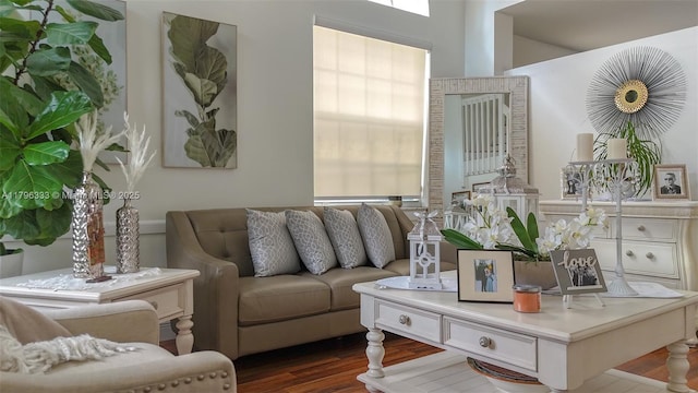 1374 NW 159th Ave, Pembroke Pines, FL 33028 - living area featuring dark wood-style flooring