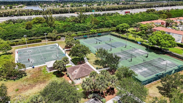 1374 NW 159th Ave, Pembroke Pines, FL 33028 - bird's eye view of a tree filled landscape