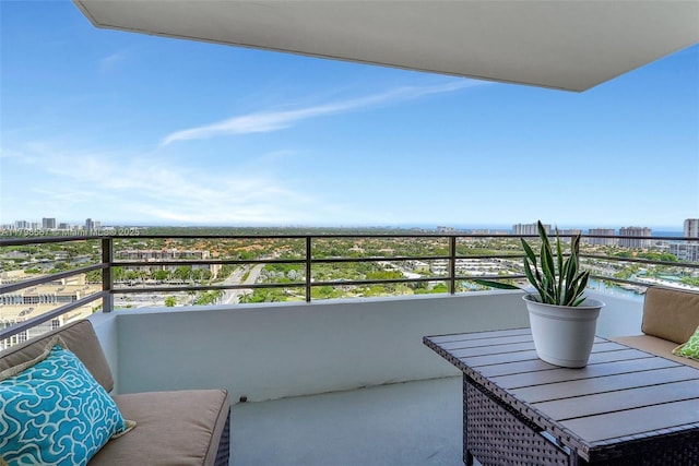 600 Three Islands Blvd Unit 1703, Hallandale Beach, FL 33009 - balcony with a city view