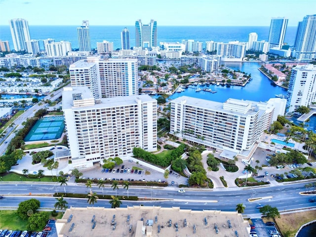 600 Three Islands Blvd Unit 1703, Hallandale Beach, FL 33009 - view of urban area with a large body of water