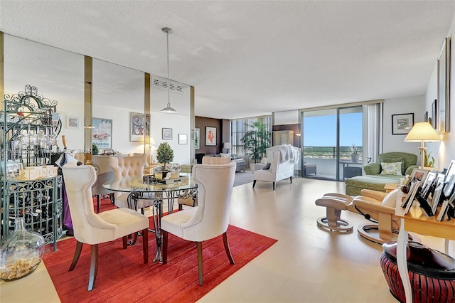 600 Three Islands Blvd Unit 1703, Hallandale Beach, FL 33009 - dining space with floor to ceiling windows