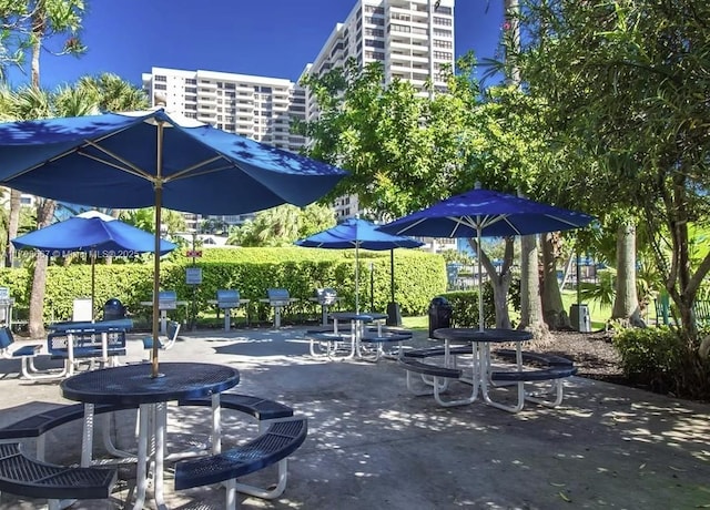 600 Three Islands Blvd Unit 1703, Hallandale Beach, FL 33009 - view of community with a patio