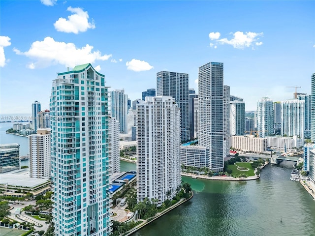 city view featuring a nearby body of water