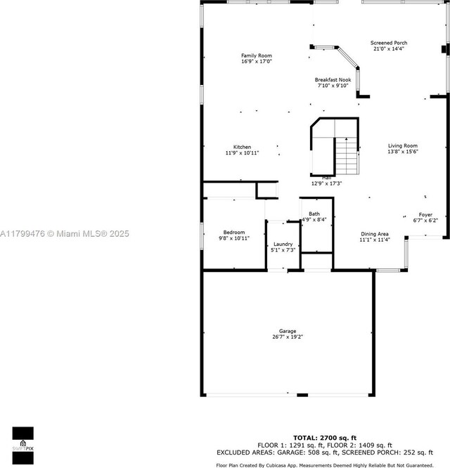 5354 NW 119th Ter, Coral Springs, FL 33076 - floor plan / room layout