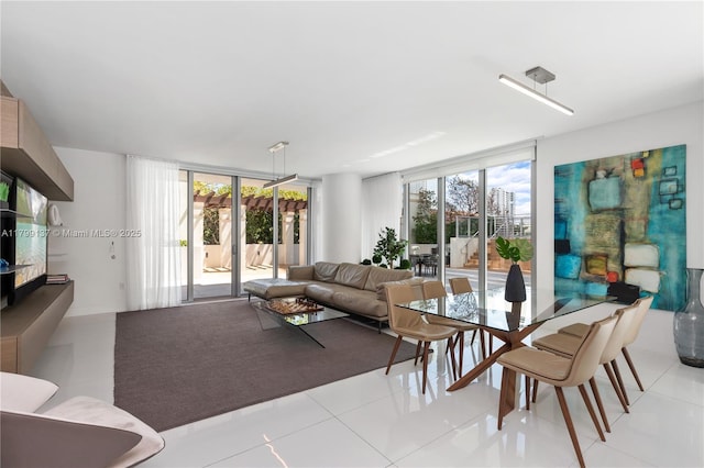 300 Sunny Isles Blvd Unit 4-501, Sunny Isles Beach, FL 33160 - living room featuring light tile patterned floors