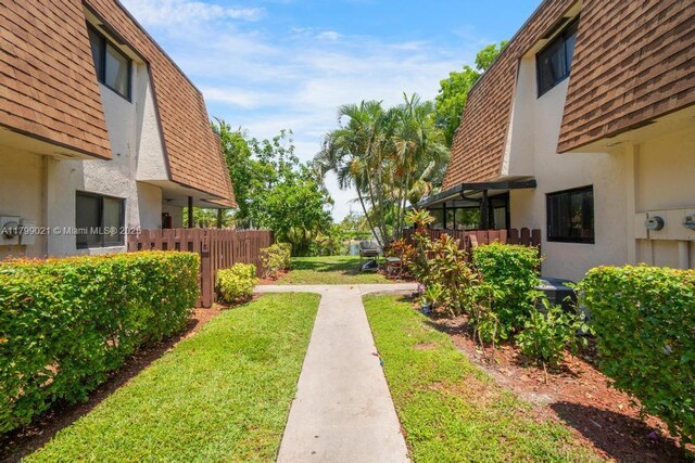 216 San Remo Blvd, North Lauderdale, FL 33068 - view of yard