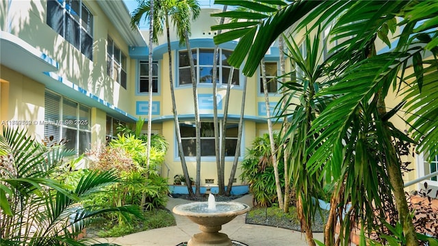 1051 Euclid Ave Unit 208, Miami Beach, FL 33139 - view of exterior entry with stucco siding