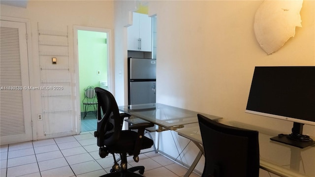 1051 Euclid Ave Unit 208, Miami Beach, FL 33139 - home office with light tile patterned flooring