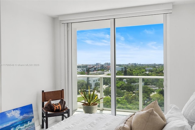 4250 Biscayne Blvd Unit 1112, Miami, FL 33137 - bedroom with multiple windows and a city view
