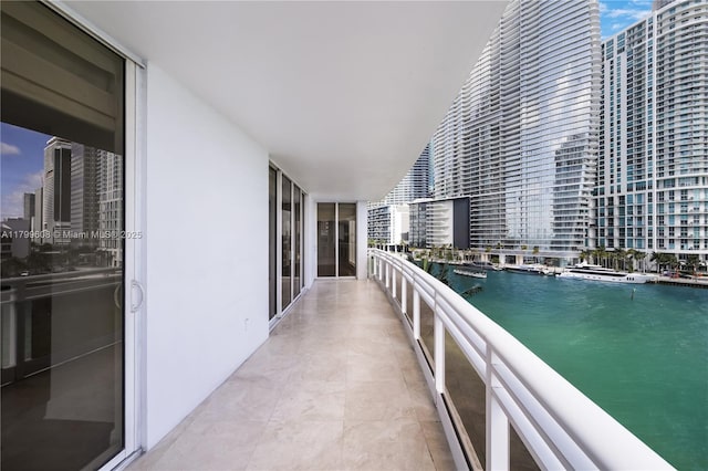 901 Brickell Key Blvd Unit 607, Miami, FL 33131 - balcony featuring a water view and a view of city