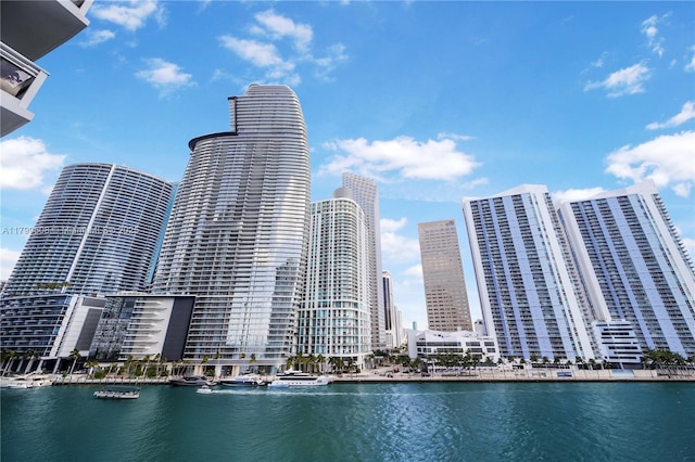 901 Brickell Key Blvd Unit 607, Miami, FL 33131 - city view with a nearby body of water