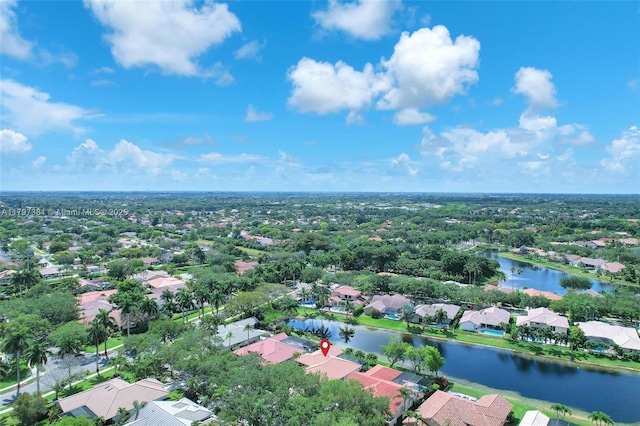 808 Hampton Ct, Weston, FL 33326 - aerial overview of property's location with nearby suburban area and a large body of water