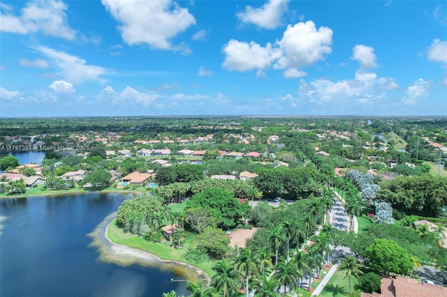 808 Hampton Ct, Weston, FL 33326 - aerial view of property and surrounding area with a large body of water and nearby suburban area