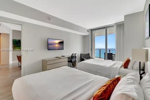 4111 S Ocean Dr Unit 3205, Hollywood, FL 33019 - bedroom featuring access to exterior