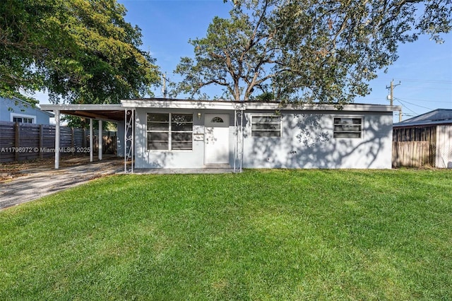 2811 N 66th Ave, Hollywood, FL 33024 - view of front of house with driveway and a carport
