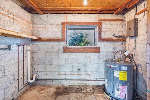 2811 N 66th Ave, Hollywood, FL 33024 - utility room with water heater and electric panel
