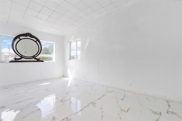 3241 SW 66th Ave, Miramar, FL 33023 - unfurnished room with marble look tile flooring and baseboards