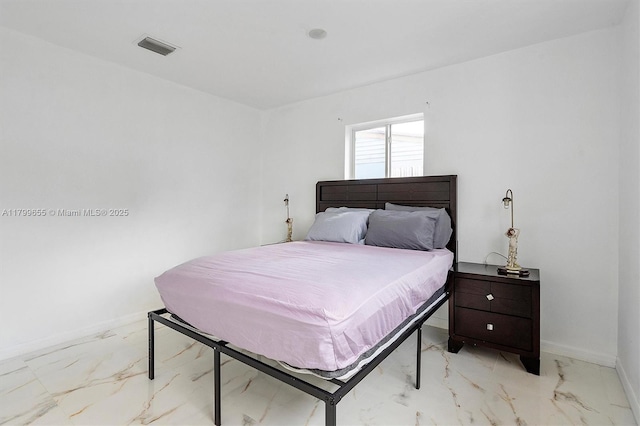 3241 SW 66th Ave, Miramar, FL 33023 - bedroom featuring light marble finish floors and baseboards