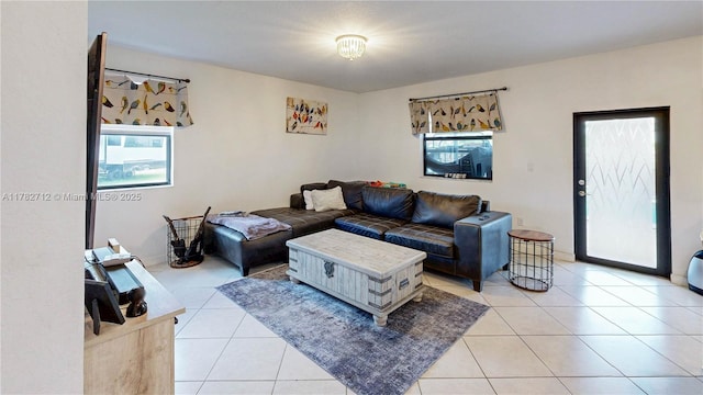 22986 SW 128th Pl, Miami, FL 33170 - living area with light tile patterned flooring