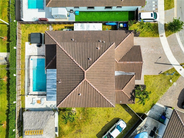 22986 SW 128th Pl, Miami, FL 33170 - drone / aerial view of a pool area