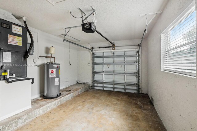 8101 NW 44th Ct, Lauderhill, FL 33351 - garage with water heater and a garage door opener