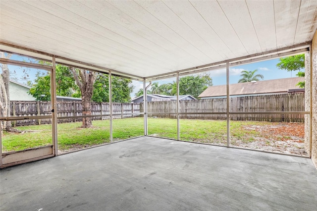 8101 NW 44th Ct, Lauderhill, FL 33351 - view of unfurnished sunroom