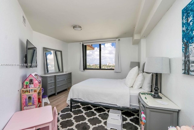 2301 SW 27th Ave Unit 1100, Miami, FL 33145 - bedroom featuring light wood-style floors
