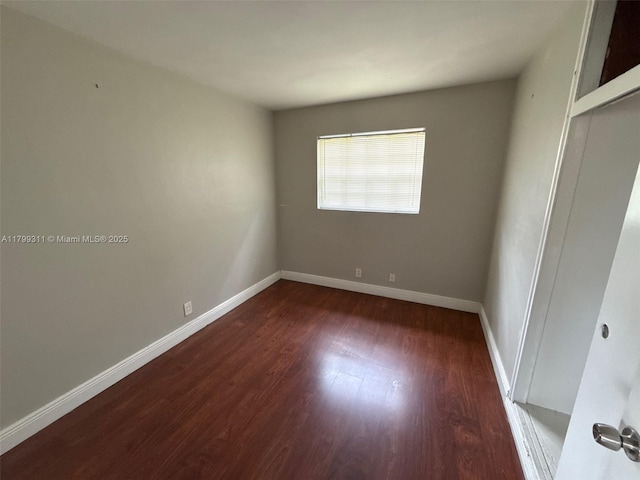 4920 NW 11th St, Lauderhill, FL 33313 - unfurnished room with wood finished floors and baseboards