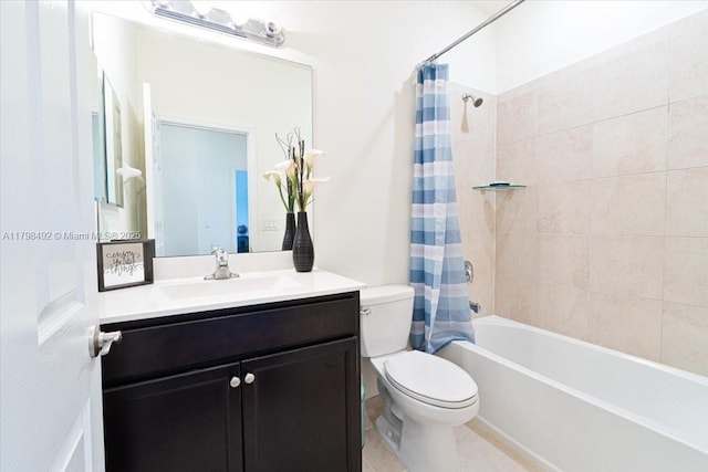 25079 SW 114th Ct, Homestead, FL 33032 - full bath with toilet, shower / bath combination with curtain, and vanity