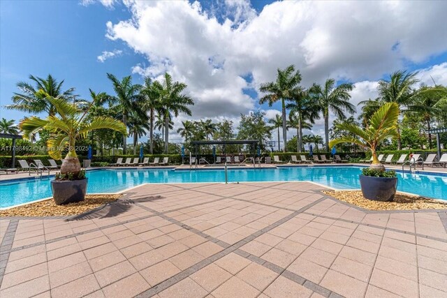 25079 SW 114th Ct, Homestead, FL 33032 - community pool featuring a patio area