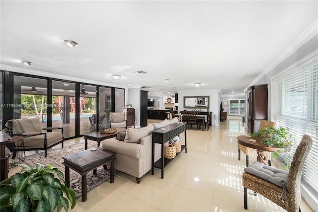 17514 SW 82nd Ct, Palmetto Bay, FL 33157 - community lobby featuring crown molding