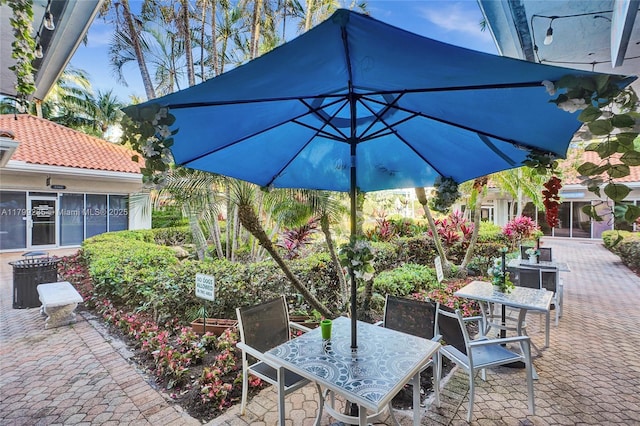 3400 NE 192nd St Unit Ph11, Aventura, FL 33180 - view of patio with outdoor dining area