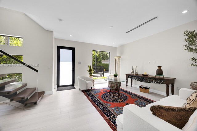 3224 Elizabeth St Unit 3224, Miami, FL 33133 - living area with recessed lighting and baseboards