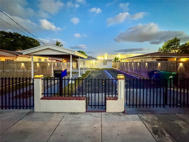 2966 NW 26th St, Miami, FL 33142 - gate with a fenced front yard