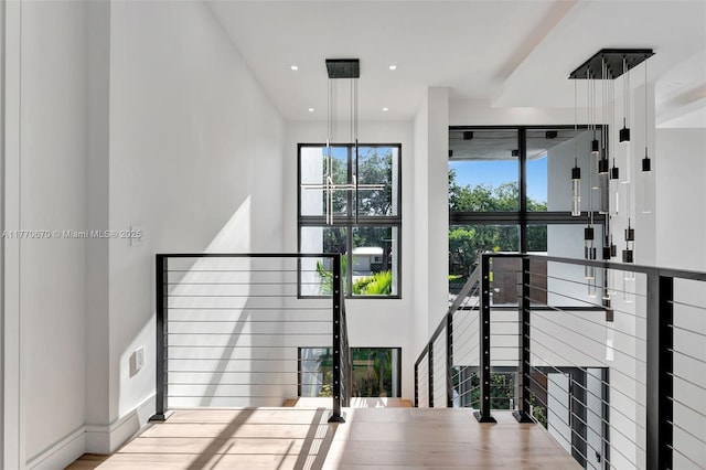 11143 NE 8th Ave, Biscayne Park, FL 33161 - staircase featuring baseboards