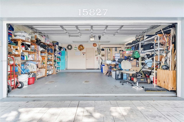 15827 Waverly Mnr, Davie, FL 33331 - view of garage