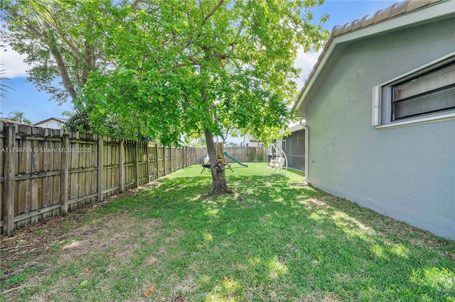 15827 Waverly Mnr, Davie, FL 33331 - view of yard featuring a sunroom