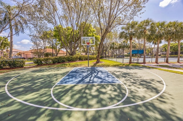 5020 Ibis Ct, Coconut Creek, FL 33073 - view of sport court with community basketball court and fence