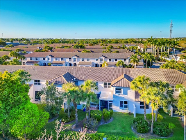 16818 SW 1st Mnr, Pembroke Pines, FL 33027 - aerial perspective of suburban area