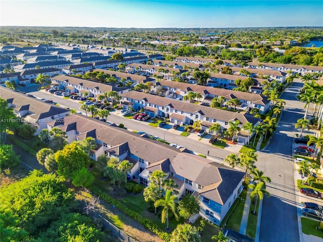 16818 SW 1st Mnr, Pembroke Pines, FL 33027 - aerial perspective of suburban area