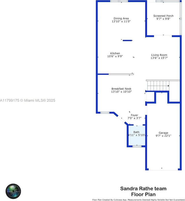 16818 SW 1st Mnr, Pembroke Pines, FL 33027 - floor plan / room layout